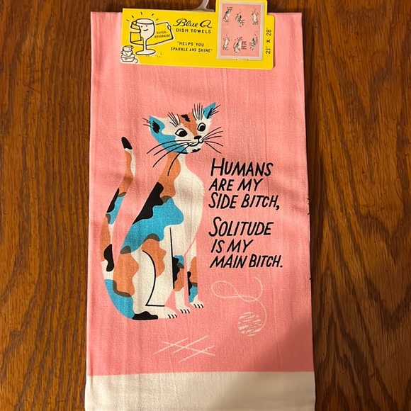 Blue Q dish towel